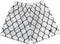 RF Men's Mesh Chain Link Shorts - White/Black