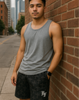 RF Mesh Cross 2.0 Shorts - Black/Charcoal - RFwear - Front