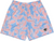RF Wear Men's Mesh Hawaii Shorts - Blue/Pink 