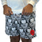 RF Men's Mesh Horror Clown Shorts - Black/White