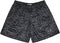 RF Wear Men's Mesh Leopard Shorts Black Grey