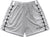 RF Wear Men's Mesh Cross Trim Shorts - Grey