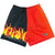 RF Wear Men's Mesh Split Flaming Pepper Shorts