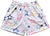 RF Wear Men's Mesh Star Shorts - White/Multicolor