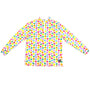 Unisex RF Quarter Zip Convo Hearts - Multicolor