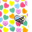 Unisex RF Quarter Zip Convo Hearts - Multicolor