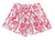 Women's Porcelain Pocket Shorts Fuchsia/White