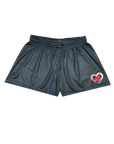 RF Women's XOXO Booty Shorts - Black/Red