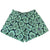 Women's Snakeskin Pocket Shorts - Green