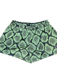 RF Women's Snakeskin Shorts - Green