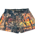 RF Women's Sunset Tree Camo Shorts