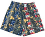 RF Men's Mesh Tree Camo Shorts - USA Flag