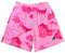 Men's Mesh Desert Camo Shorts - Pink