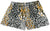 Animal Print Shorts - Mash-up - Natural