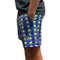Mesh Alien Shorts - Purple/Green