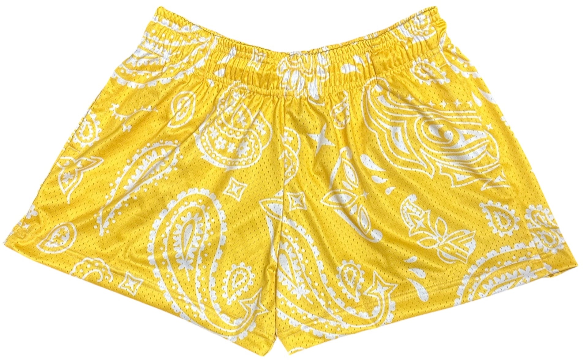 RF Women&#39;s Paisley Pocket Shorts - Yellow/White