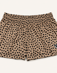 RF-Wear Women's Polka Dot Shorts - Tan/Black