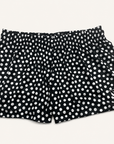 RF-Wear Women's Polka Dot Shorts - Black/White