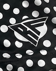 RF-Wear Women's Polka Dot Shorts - Black/White