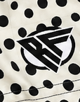 RF-Wear Women's Polka Dot Shorts - Cream/Black