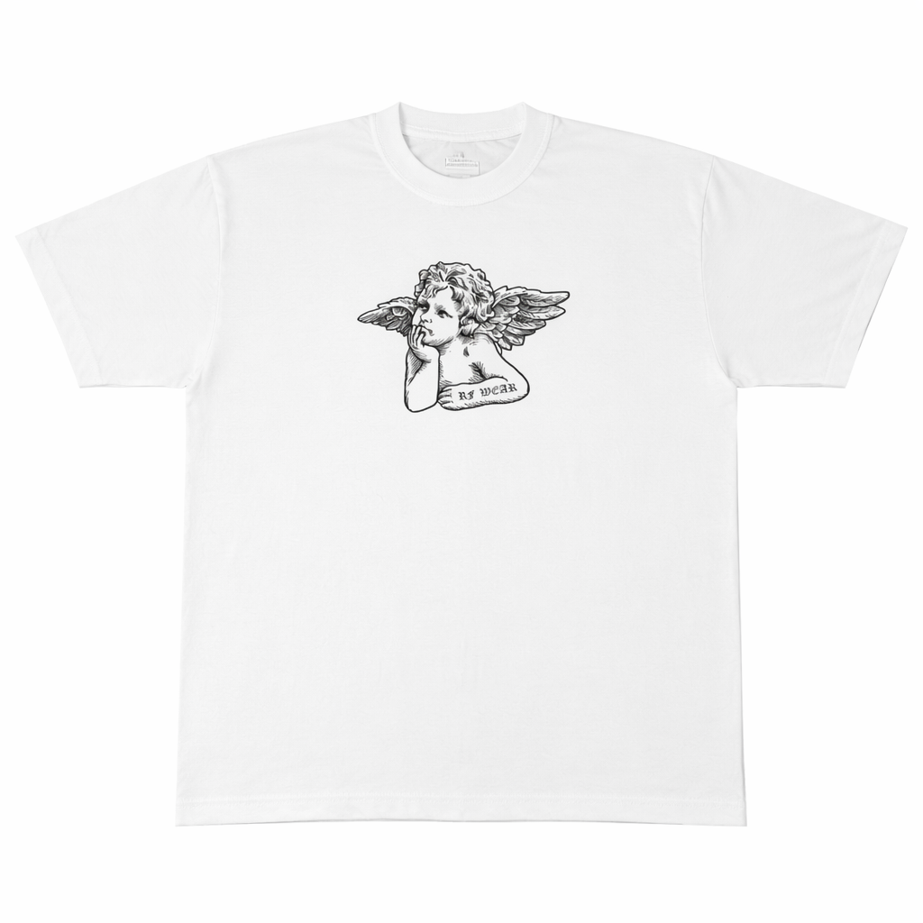 RF-Wear Cherub T-Shirt in White
