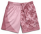 RF-Wear Men's Split Geometric Shorts in Mauve