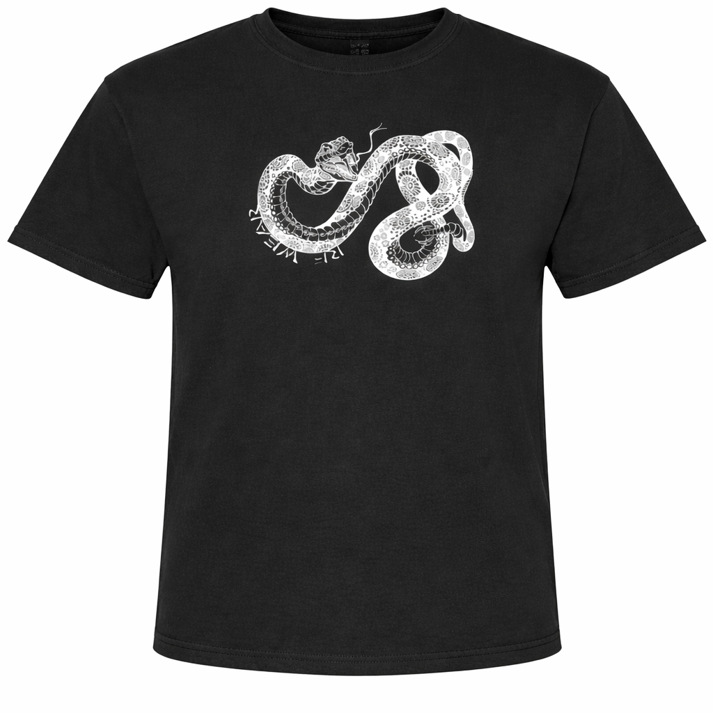 RF-Wear Snake T-Shirt in Black