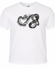 RF-Wear Snake T-Shirt in White