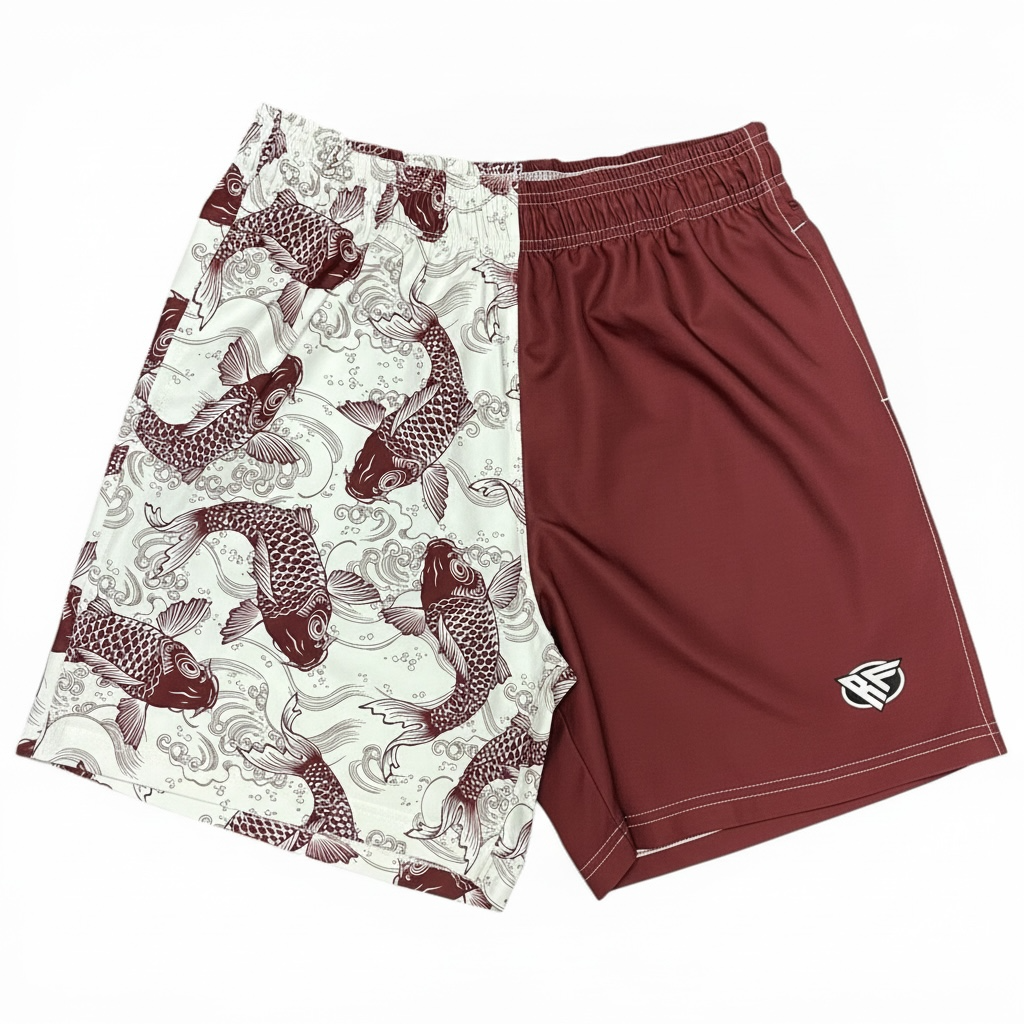 RF-Wear Swim Trunks (Lined) Split Koi 