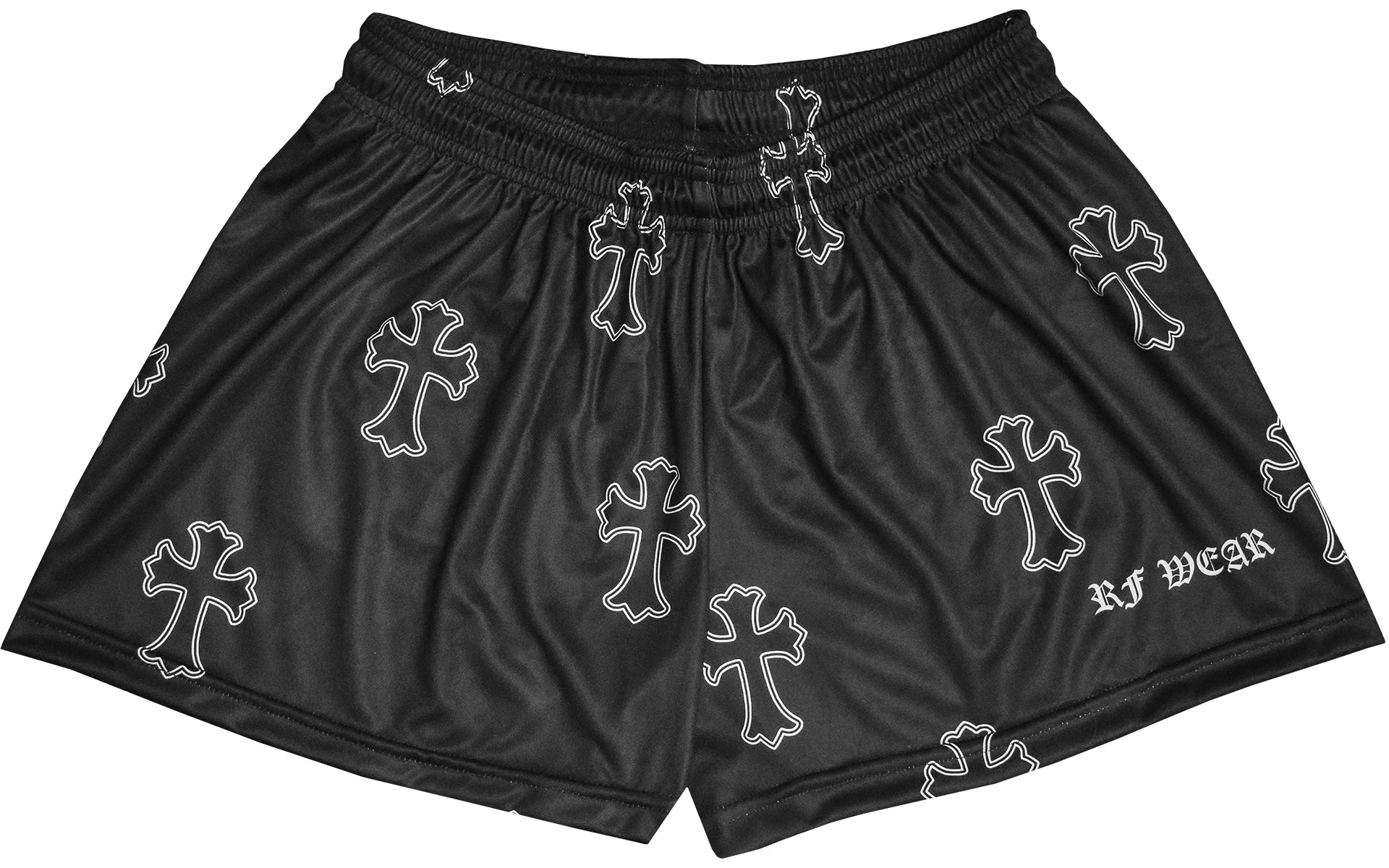 RF Wear Women&#39;s Cross 3.0 Shorts - Black/White