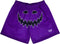SAMPLE RF Mesh Purple Jack-o-lantern Shorts - XL (7 Inch)