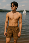 RF Wear Swim Trunks - Cheetah (Lined) - Brown - Front