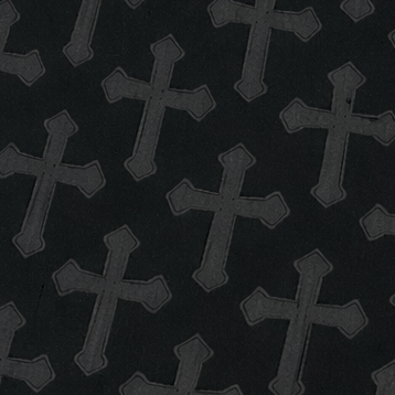 Close-up of RF-Wear Men's Swim Trunks Cross 2.0 in black