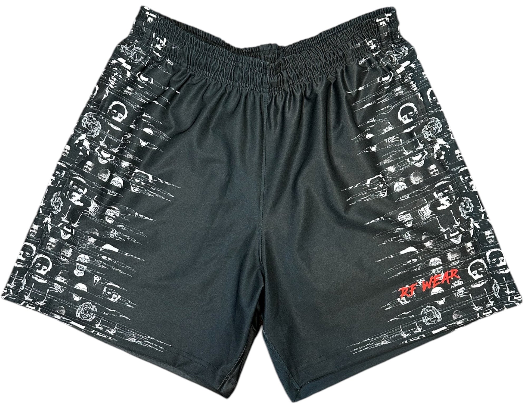 RF Swim Trunks -Horror 2.0 - Black