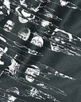 Close-up of RF-Wear Swim Trunks -Horror 2.0 in Black