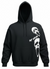 RF Wear Unisex Ghost Faces Hoodie - Black
