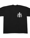 Unisex RF Wear Cross T-Shirt Black