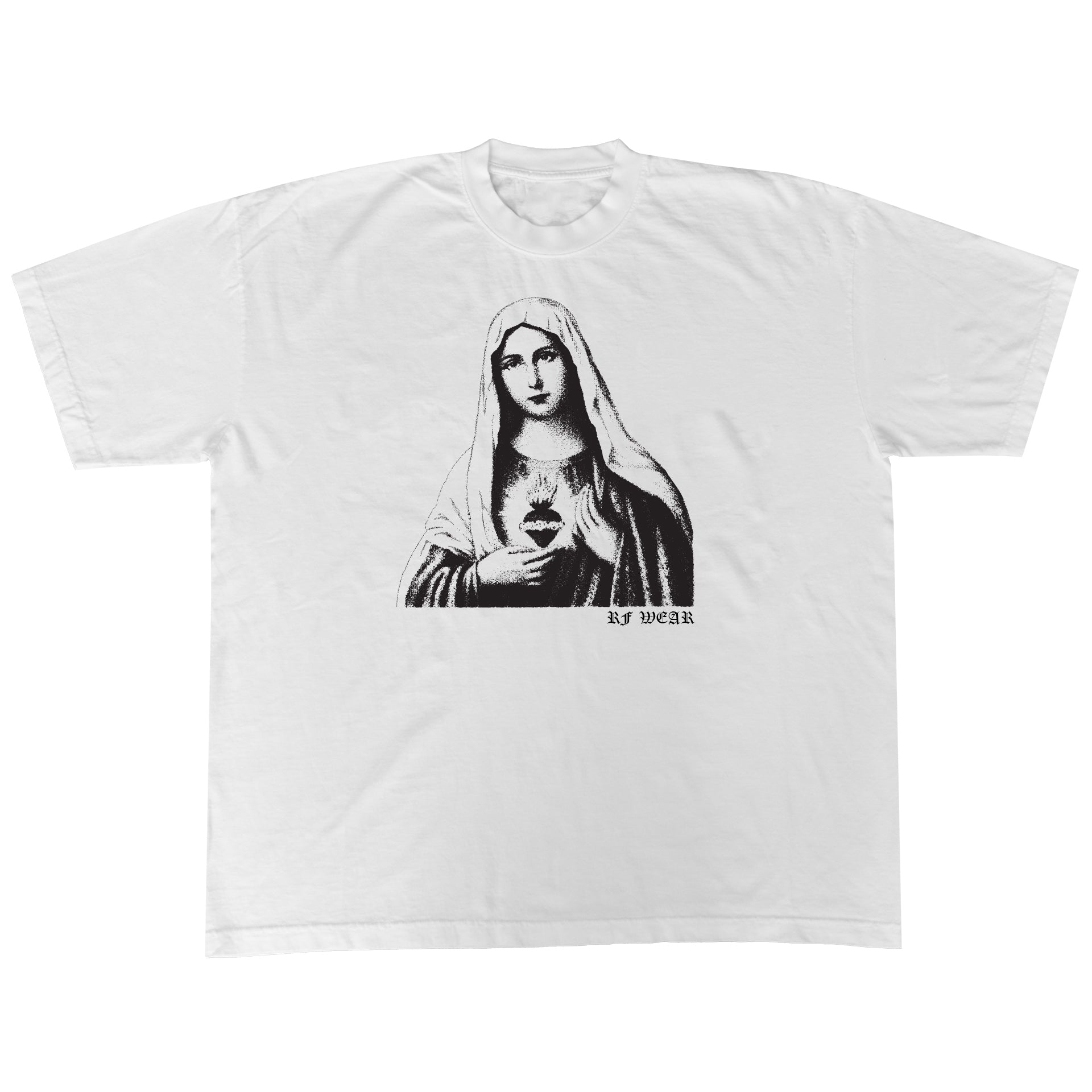 Unisex RF Wear Mary T-Shirt - White