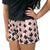 RF Wear Women's Butterfly Shorts - Pink/black - Model Side View