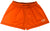 RF Wear Women's Jack-O-Lantern Shorts - Orange/Black - Front View
