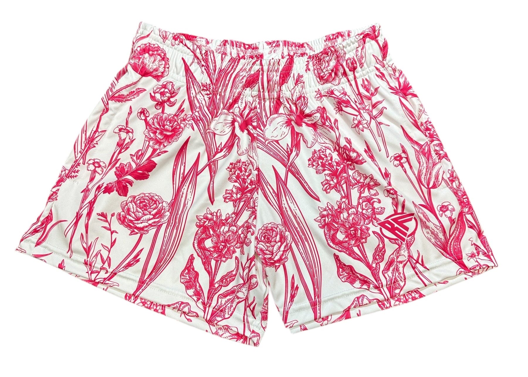 RF Women's Porcelain Pocket Shorts - Fuchsia/White