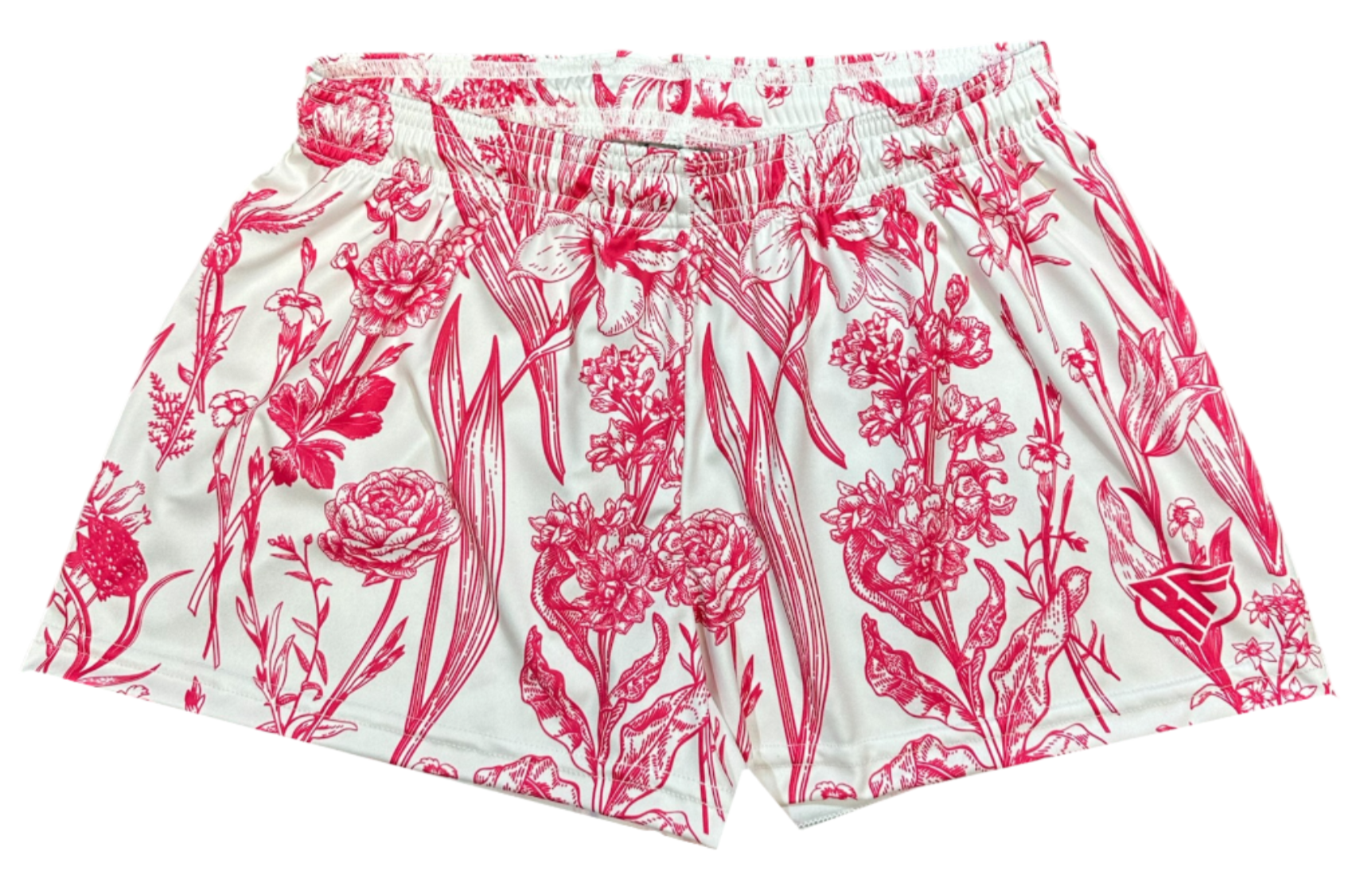 RF Women's Porcelain Shorts - White/Fuchsia