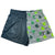 RF Wear Women's Split Shamrock Pocket Shorts - Black/Green
