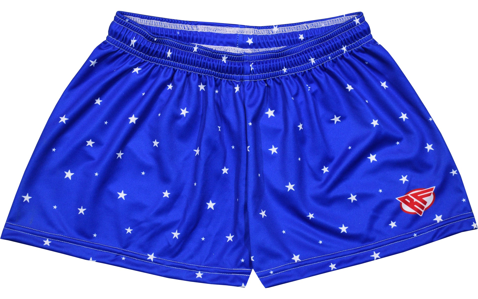 RF Wear Women's Star Shorts - Blue