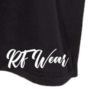 RF-Wear Women's Cropped Flowy Paw Print T-Shirt