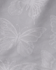 Close-up of RF-Wear Women's Butterfly Shorts in Grey 