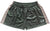 RF-Wear Women's Celtic Cross Trim Shorts in Pine Green