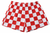 RF-Wear Women's Checkered Short in Red