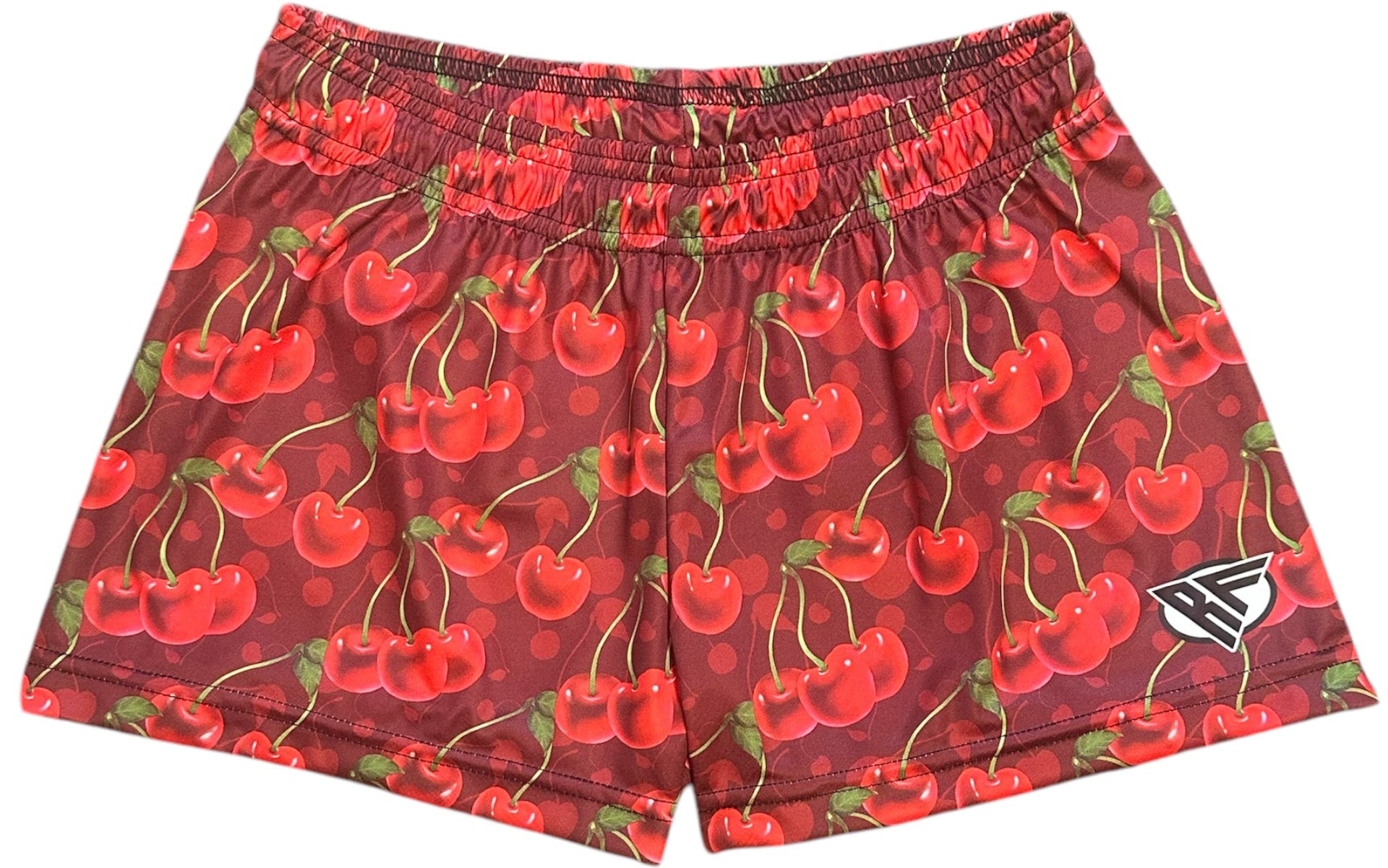 RF Wear Women&#39;s Cherry Shorts  Light Red/Dark Red