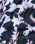 RF Wear Women's Creepy Garden Shorts - Twilight/Black - Close Up